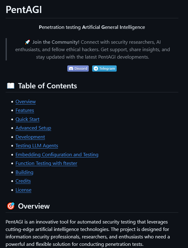 0x0SojalSec's tweet image. An autonomous AI agent system capable of performing complex penetration testing tasks.📚

- github.com/vxcontrol/pent…

#infosec #cybersec #bugbountytips