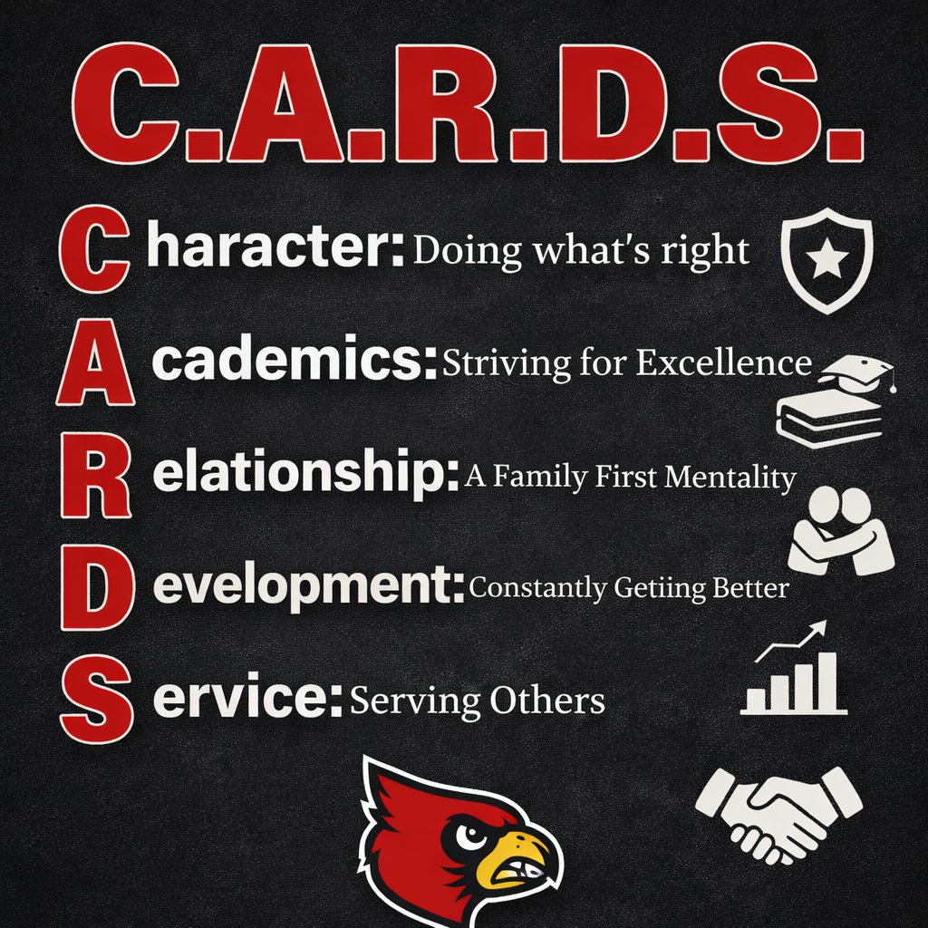 Eisenhower Cardinal Football tweet media