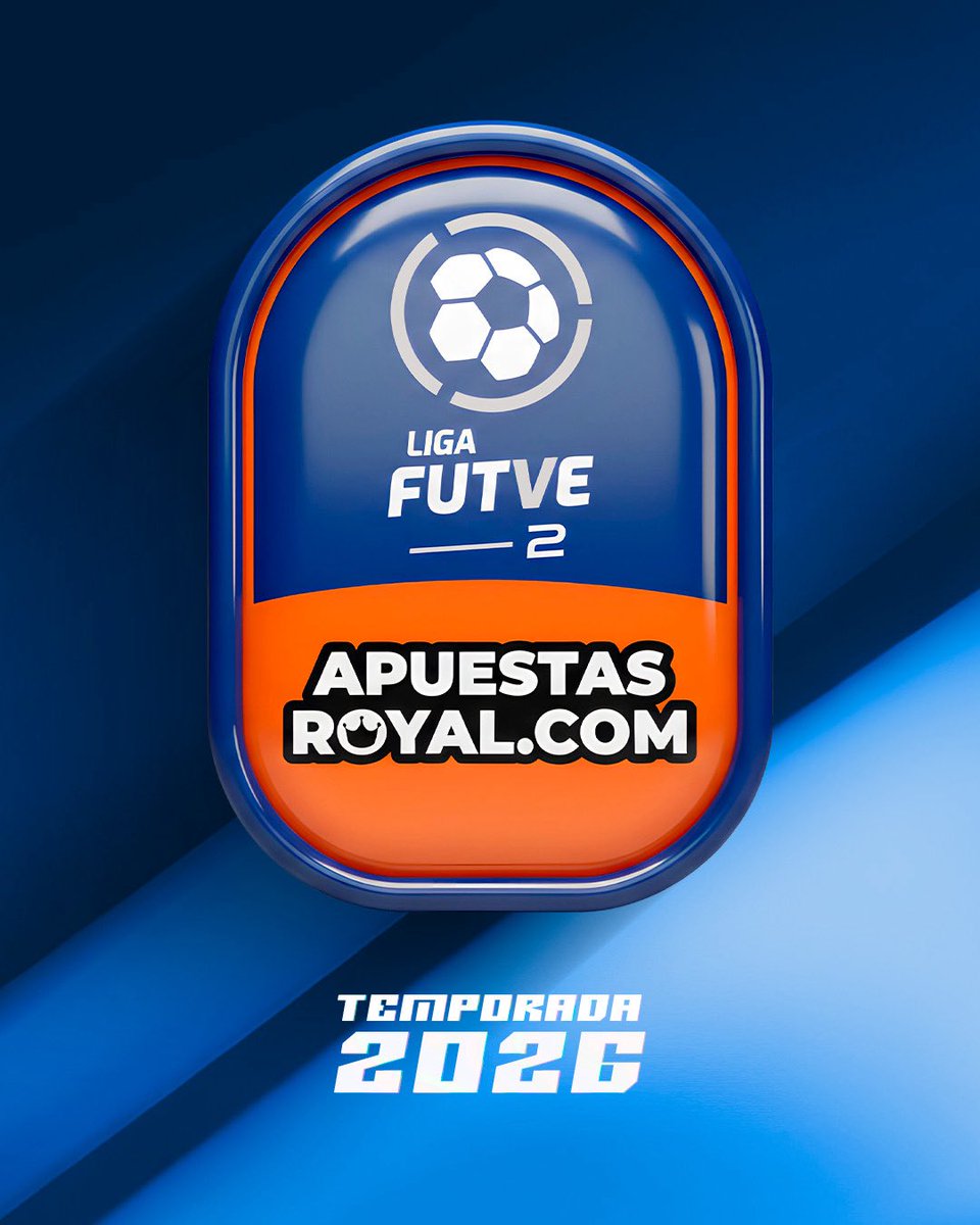 🤝🏻 • ¡Somos la Liga FUTVE 2 Apuestas Royal!

🤩 • La Temporada 2026 llega con un hito. Potenciar el producto y su puesta en escena va de la mano con la inclusión de nuevos aliados comerciales y Apuesta Royal se une a la familia como sponsor principal de la competición.