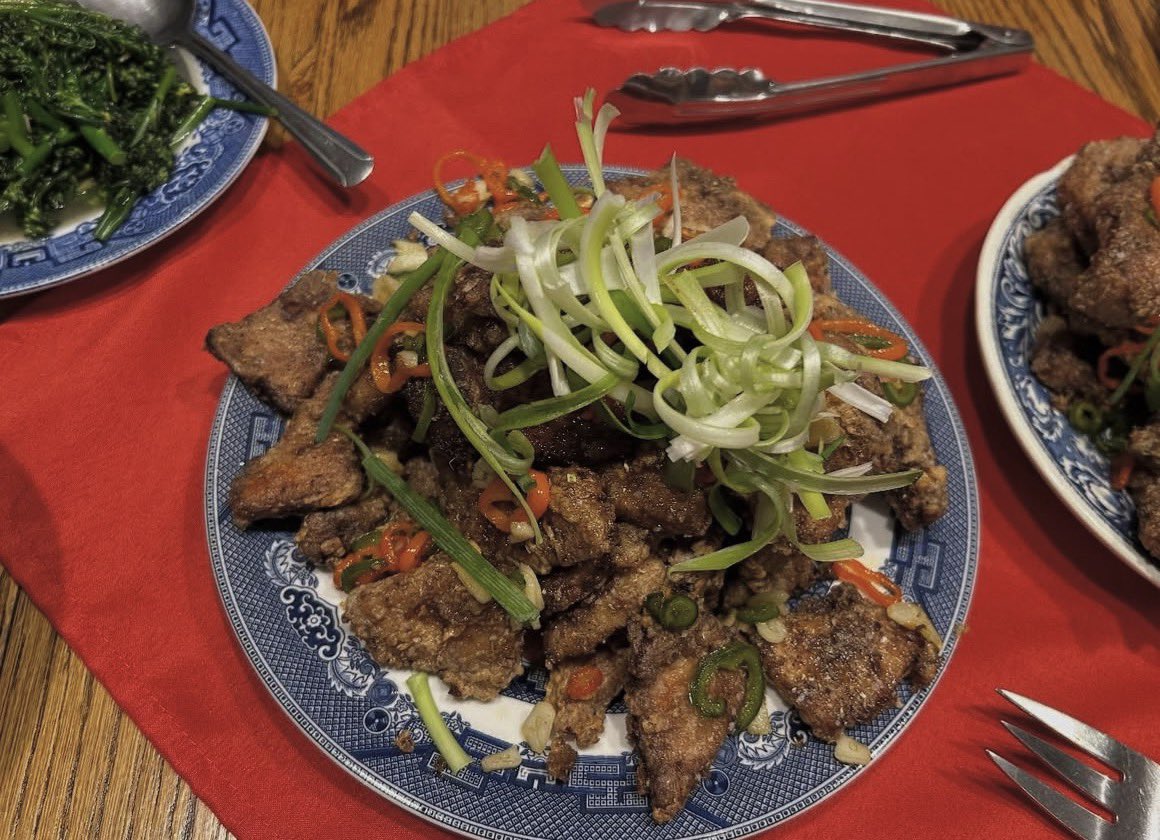 CulinaryImm's tweet photo. Chinese Salt and Pepper Pork https://t.co/rdMnLGjyny