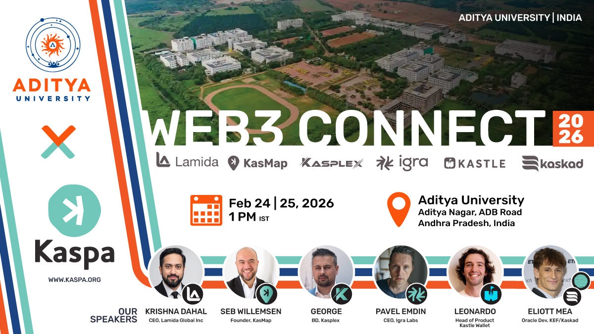 WEB3 CONNECT 2026: Where Web3 Meets Real Execution 

A 2-day immersive experience designed to break down Blockchain to BlockDAG technology in simple, practical terms... while showcasing how decentralized technologies power real products and ecosystems today. LIVESTREAM will be