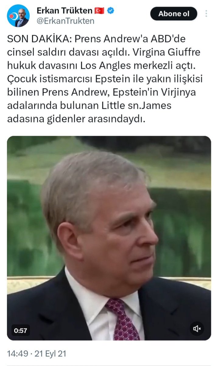 <a href="/HSYNYILMAZ09/">Hüseyin Yılmaz</a> <a href="/ErkanTrukten/">Erkan Trükten 🇹🇷</a> #Epstein #Epsteindosyaları #EpsteinFiles #Pedofili