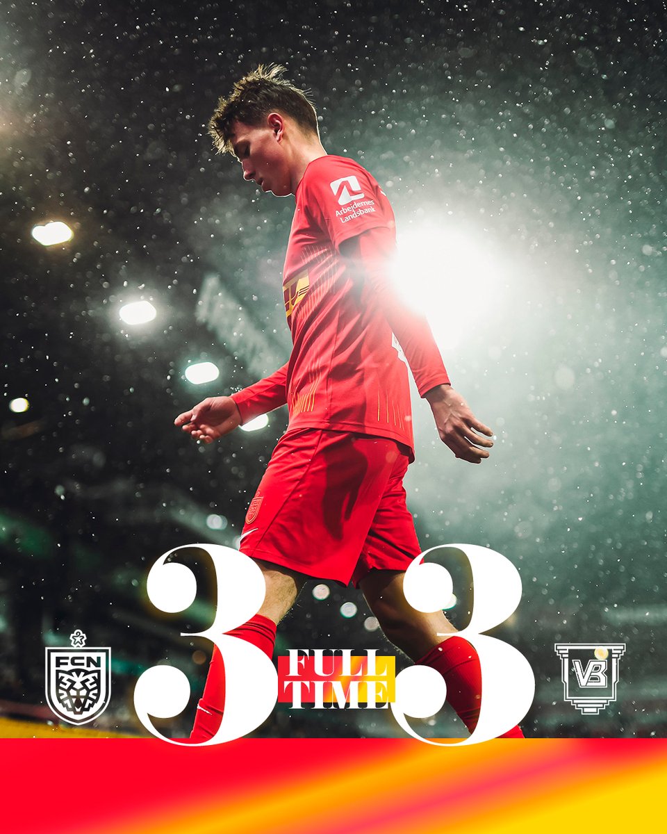 FCNordsjaelland's tweet photo. Vi kæmpede, men må nøjes med et point 🐯
Vi ses i Viborg næste søndag - der er gratis bustur, hvis du er medlem af Wild Tigers! 👊
#sldk #FCNVB https://t.co/YuKM1I3InU
