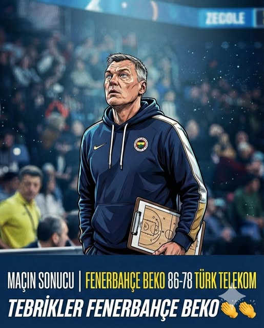 TÜRKİYE KUPASINDA FİNALDEYİZ
Maçın sonucu | Fenerbahçe Beko 86-78 Türk Telekom
Tebrikler Fenerbahçe Beko