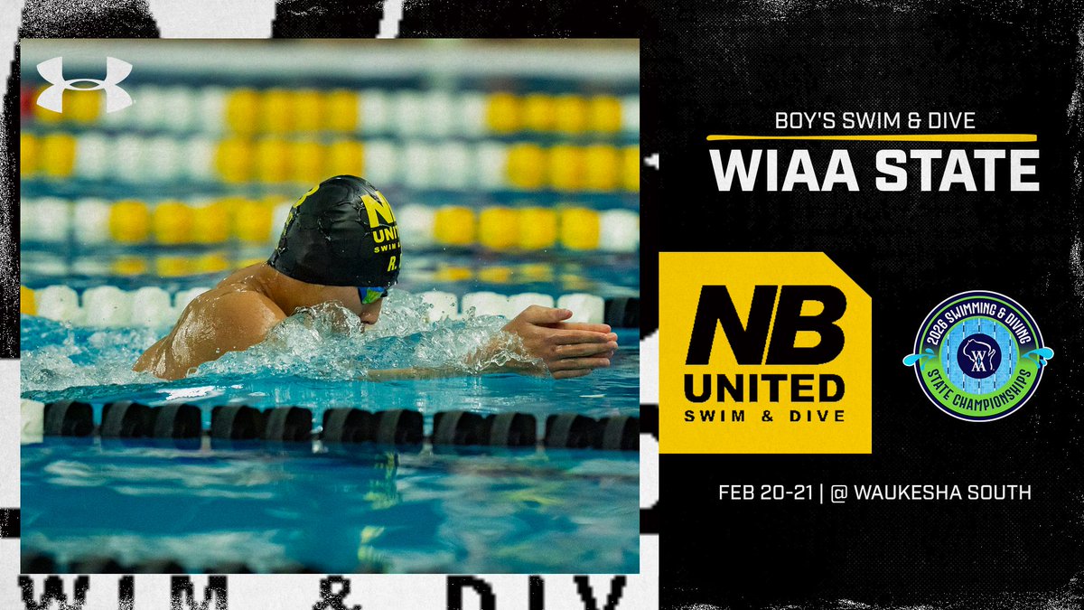 NBWAthletics's tweet photo. Good luck to Ryan Chen, Ryan Starich, Nathan Cannistra, and our relay teams as they compete at the WIAA State Swim &amp; Dive Meet this weekend!

Way to make New Berlin proud!

🏊‍♂️ Diving: 9:30 AM | Swimming: 2:30 PM

#GoNew Berlin #UNITED #WIAAState https://t.co/0ws3a3zfgA
