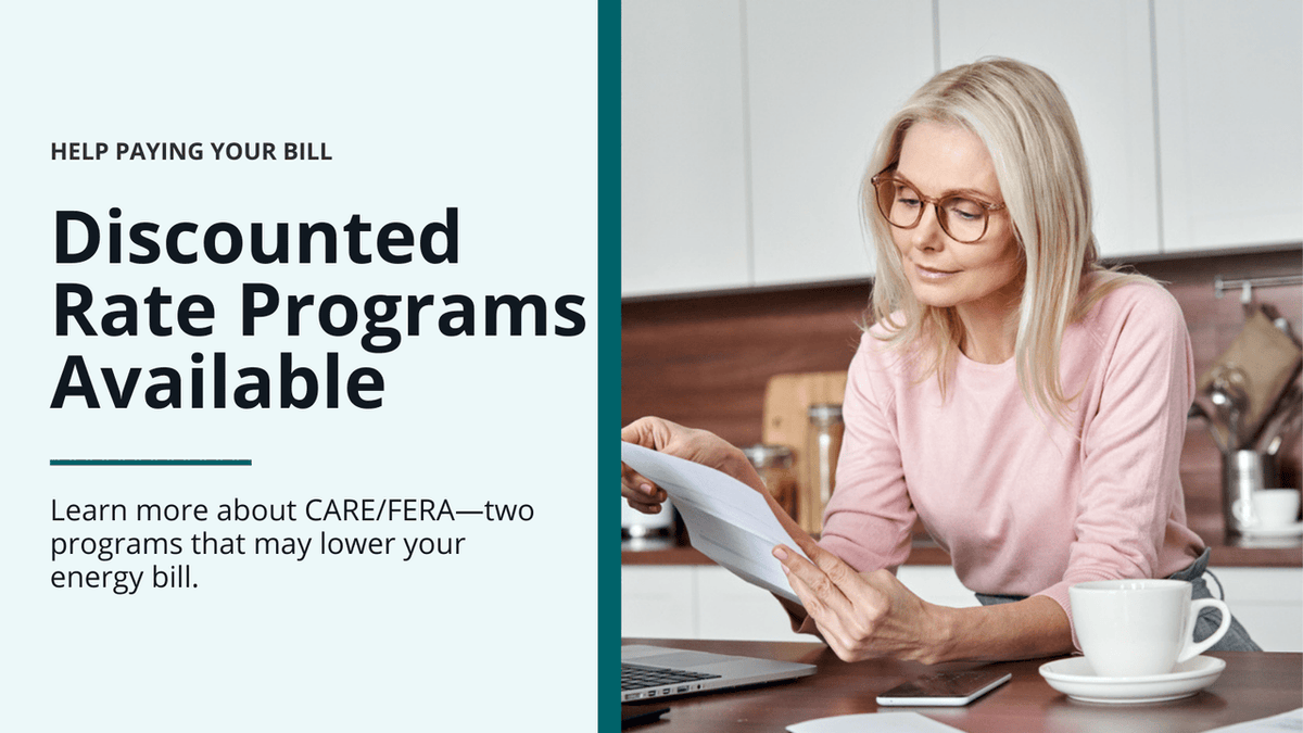 211OrangeCounty's tweet photo. Need help managing your energy costs? Check out CARE and FERA, financial assistance programs
from SCE. You could lower your monthly bill by 30% if you qualify! https://t.co/rBmDo9mxDr https://t.co/fxaM4dfEl6