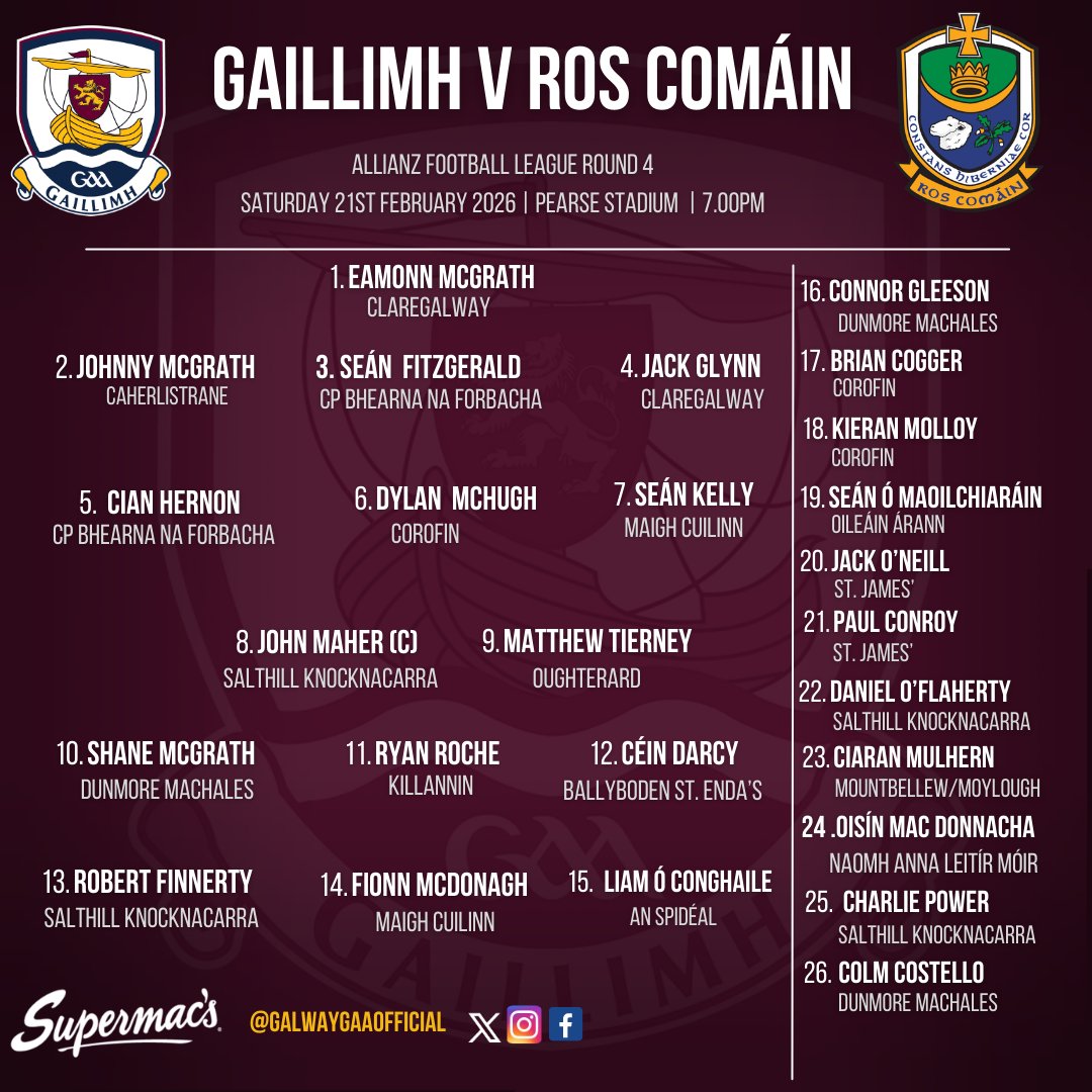 Galway GAA Official tweet media