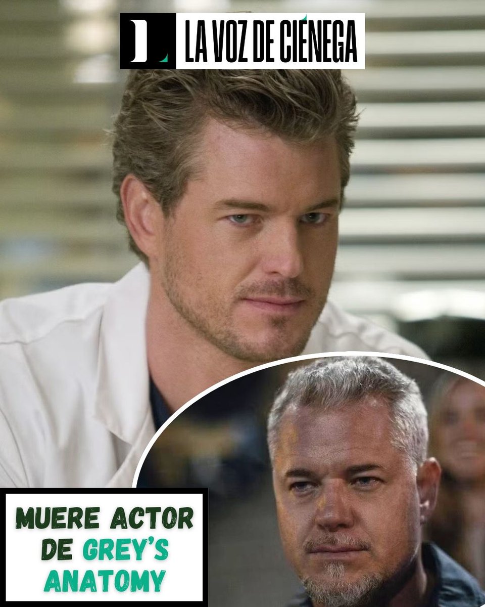 lavozdecienega's tweet image. Tras #meses #luchando contra la #ELA, #EricDane #murió rodeado de su #familia y generó una ola de #condolencias en el mundo del #espectáculo...