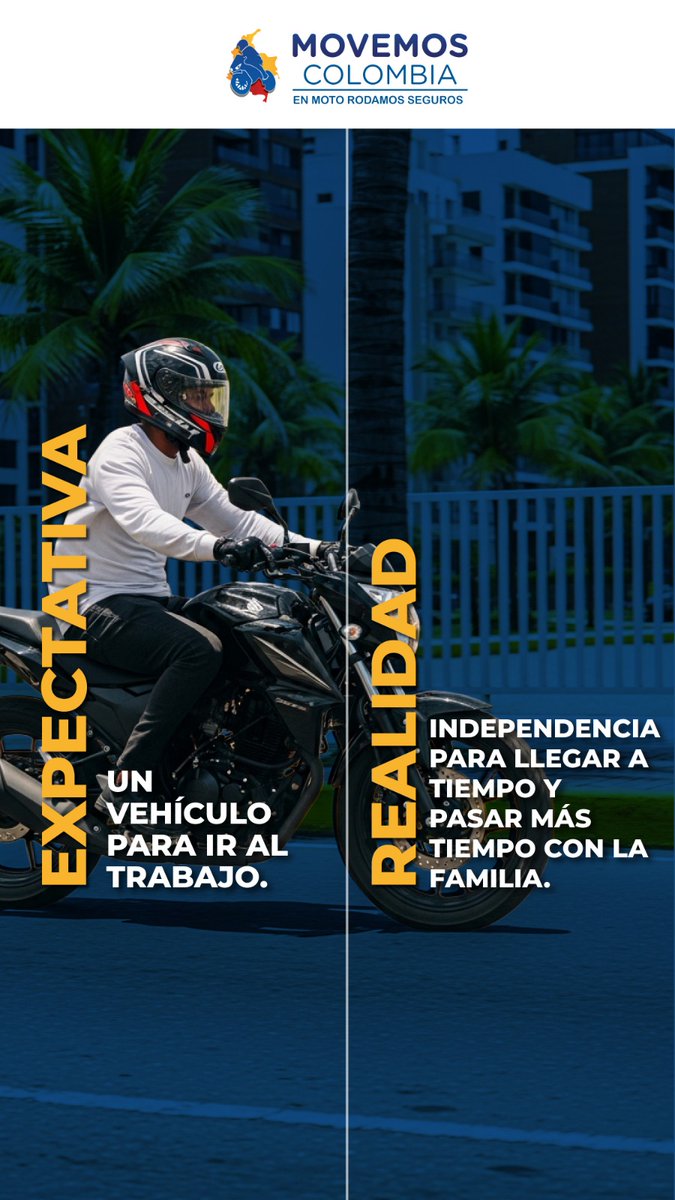 La motocicleta no es solo un vehículo. Es el camino al trabajo, la libertad de elegir tu tiempo y más momentos con tu familia. Es progreso sobre dos ruedas🏍🇨🇴
💛💙♥️Si tu moto también es motivo de orgullo, dale RT y comenta cómo cambió tu vida.