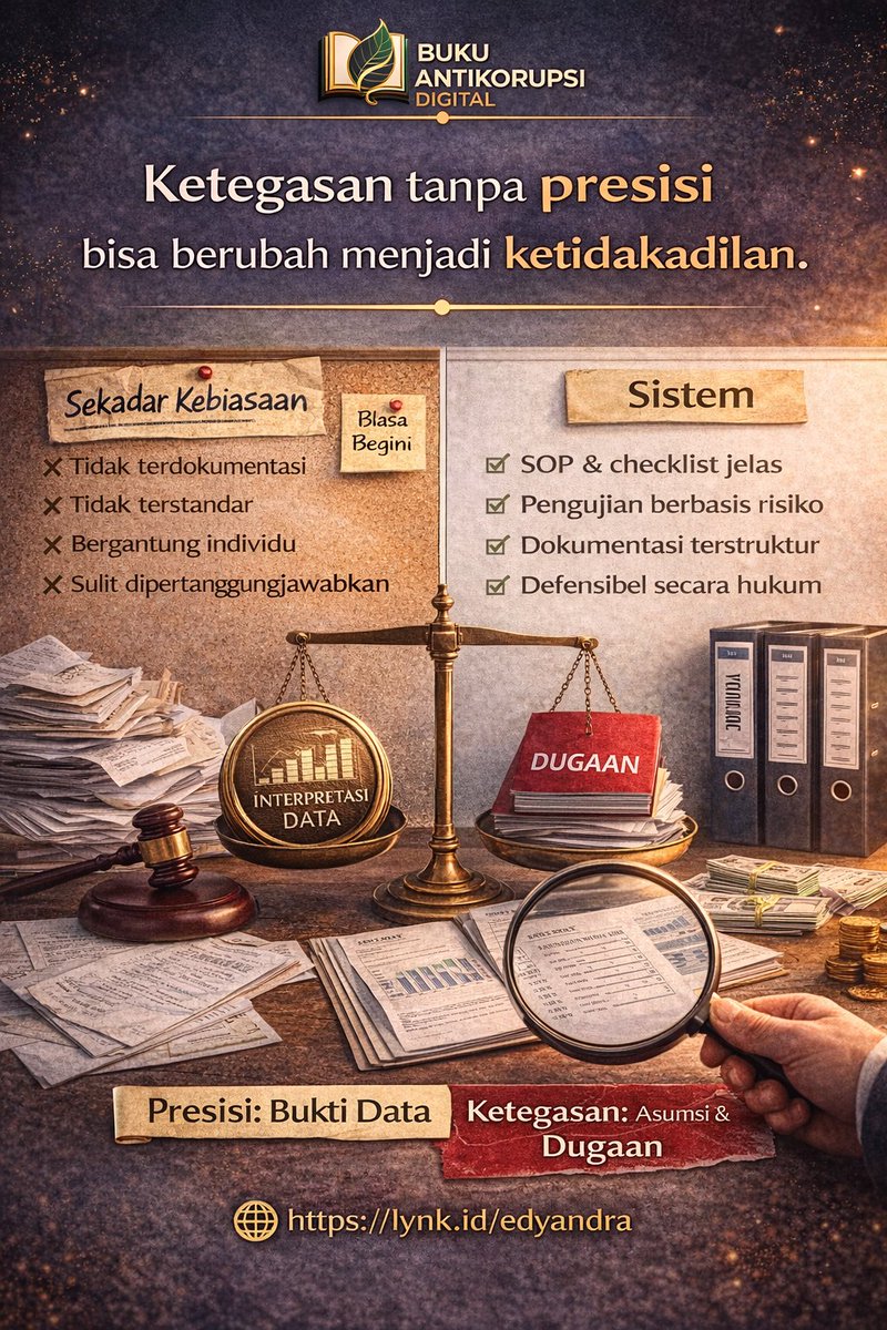 Buku Antikorupsi Digital | Audit & Investigasi tweet media
