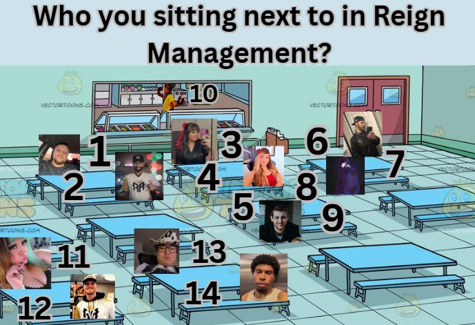 Who are you sitting next to?! 👀
Make sure you tag them in the comments!