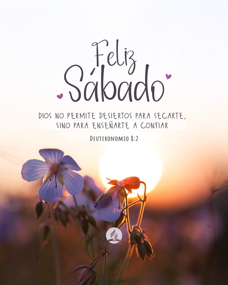 iasdsudamerica's tweet photo. Hay días en que te sientes en el desierto: cansado, sin rumbo y solo. 🌵
Pero no estás ahí por casualidad. Dios usa esos momentos para enseñarte a depender de Él y confiar, aun cuando no ves la salida. 💛
“Porque Jehová es la herencia de ellos…” — Deut. 8:2
#Felizsabado https://t.co/BGifkAOJ2X
