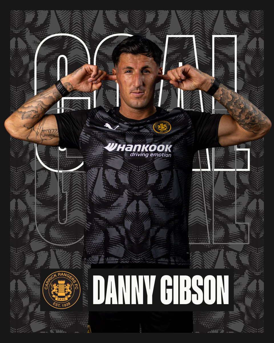 CarrickRangers's tweet photo. 21’ 𝗚𝗢𝗢𝗔𝗔𝗟𝗟! ⚽️

Danny Gibson turns in the box before firing a low shot in off the far post.

| 0-1 | #SportsDirectPrem https://t.co/yzIXP3x46F