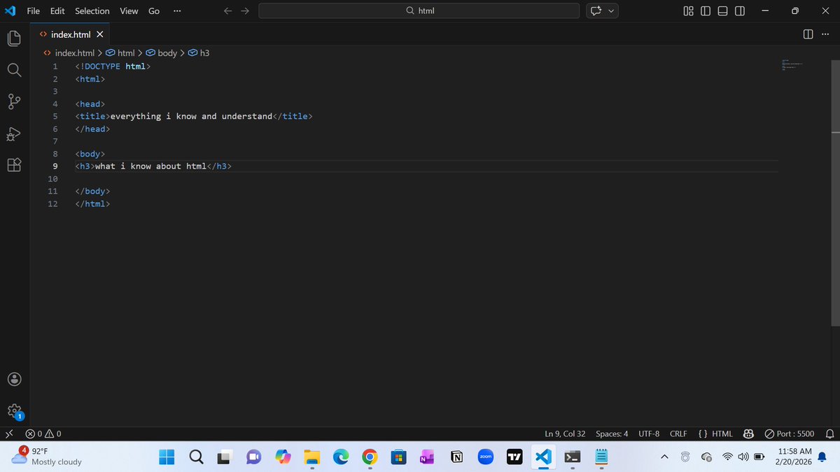 spiritofcoding's tweet photo. Guys!🤧🤧🤧
I dedicated the whole of today for practicing and I must say I enjoyed it
REPETITION IS THE MOTHER OF LEARNING!!
I will do it again till I stick to my head
I went back to COMMAND PROMPT 😂😂
Day4!! Let's go!!🔥
#30daysofTech
#phoenixcohort
#LearningwithTechSphereAcad https://t.co/ErOj5e2WWi