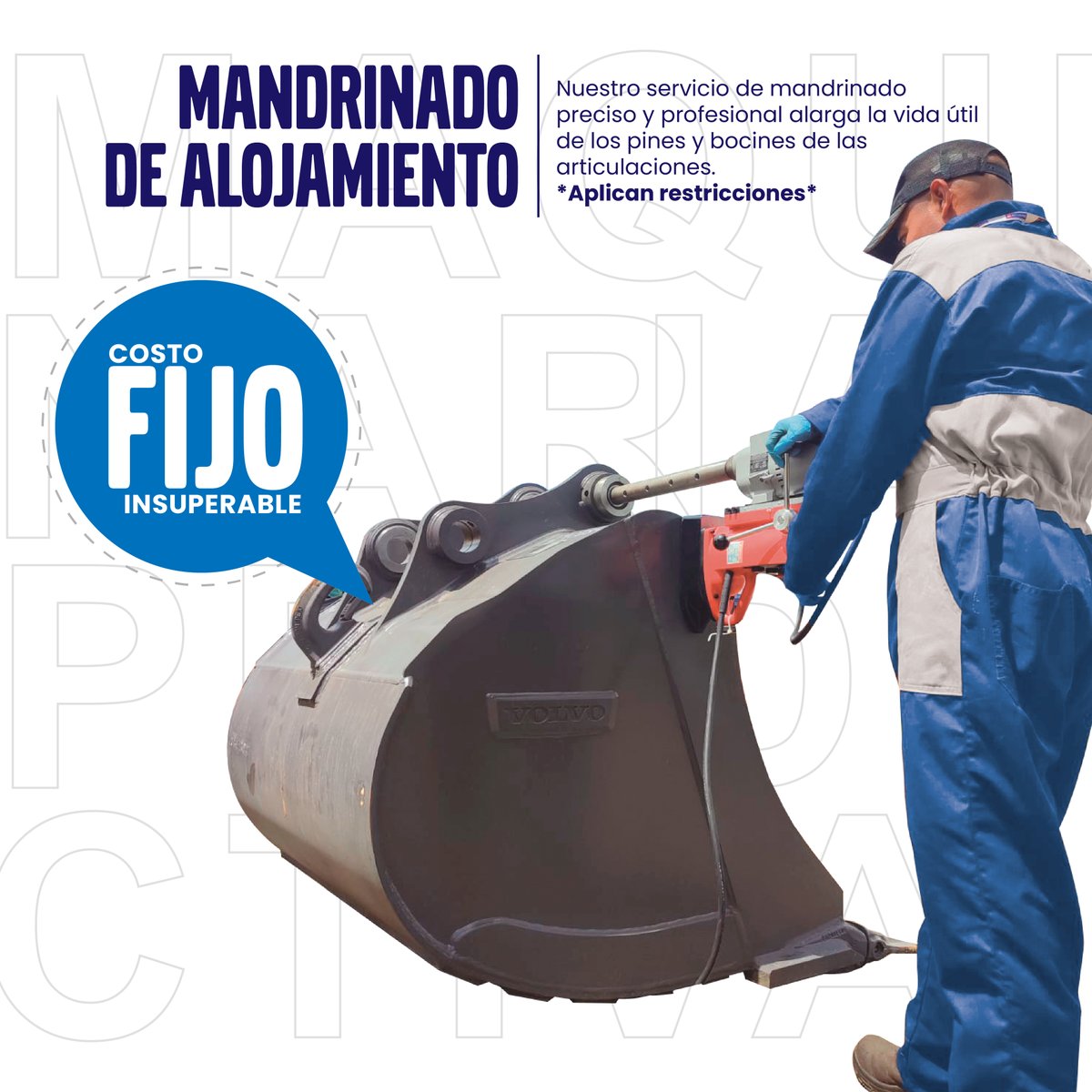 ecuaire's tweet photo. ¡Mejora el rendimiento de tu excavadora con el mandrinado de alojamiento! Disponible para todas las excavadoras. #Volvo #Excavadoras https://t.co/YkBULFZ04U