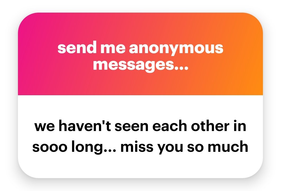 Caampus2Career's tweet photo. This is the side of anonymous messages I don't like. I would have love to know this person https://t.co/PYjpIE38qb