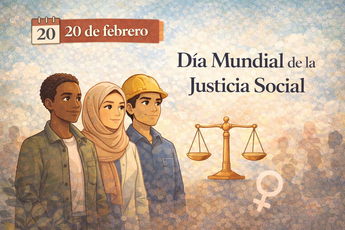 La justicia social es clave para reducir desigualdades y garantizar derechos.

Construir sociedades más equitativas es un compromiso permanente. 🌎

#JusticiaSocial #DerechosHumanos