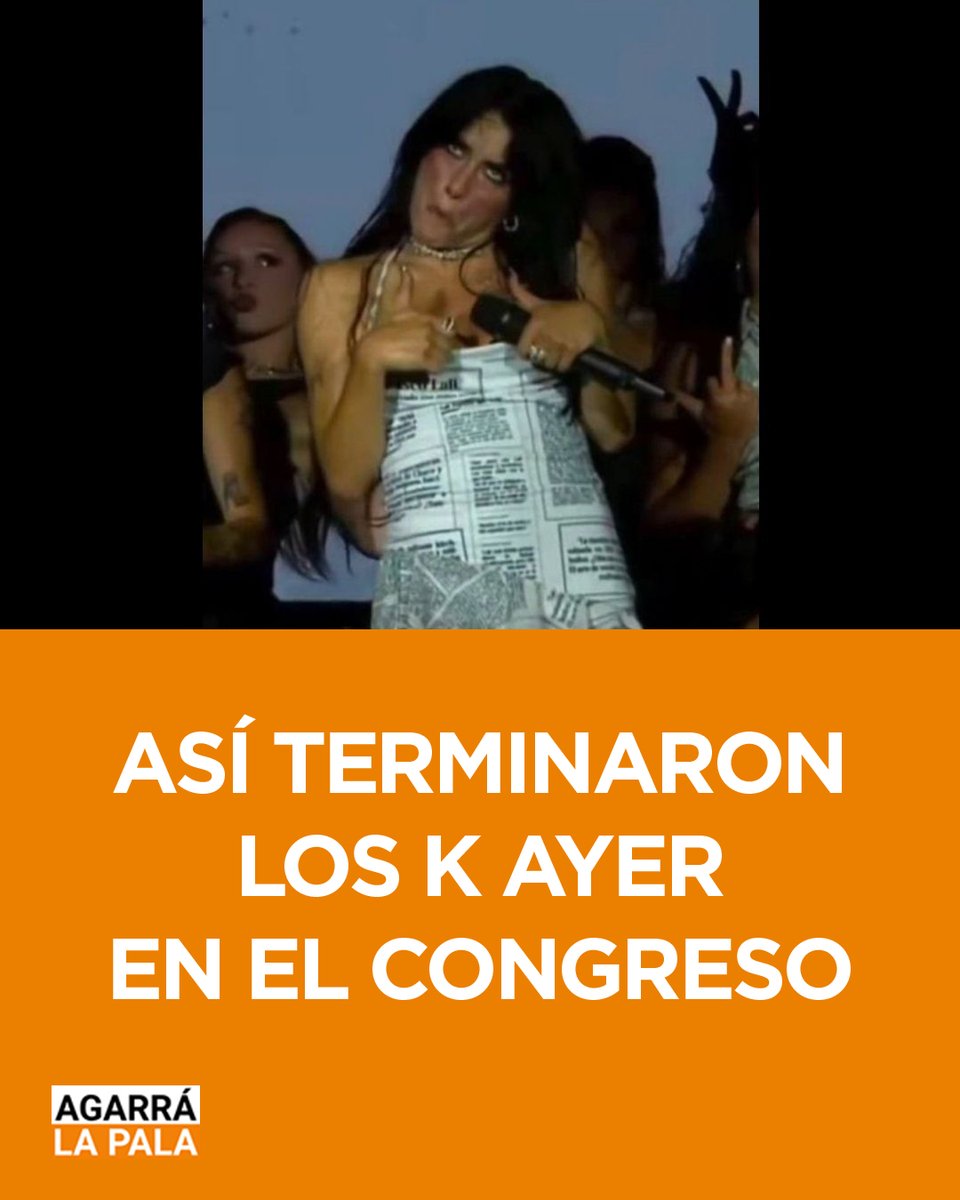 ASÍ TERMINARON LOS K AYER EN EL CONGRESO!