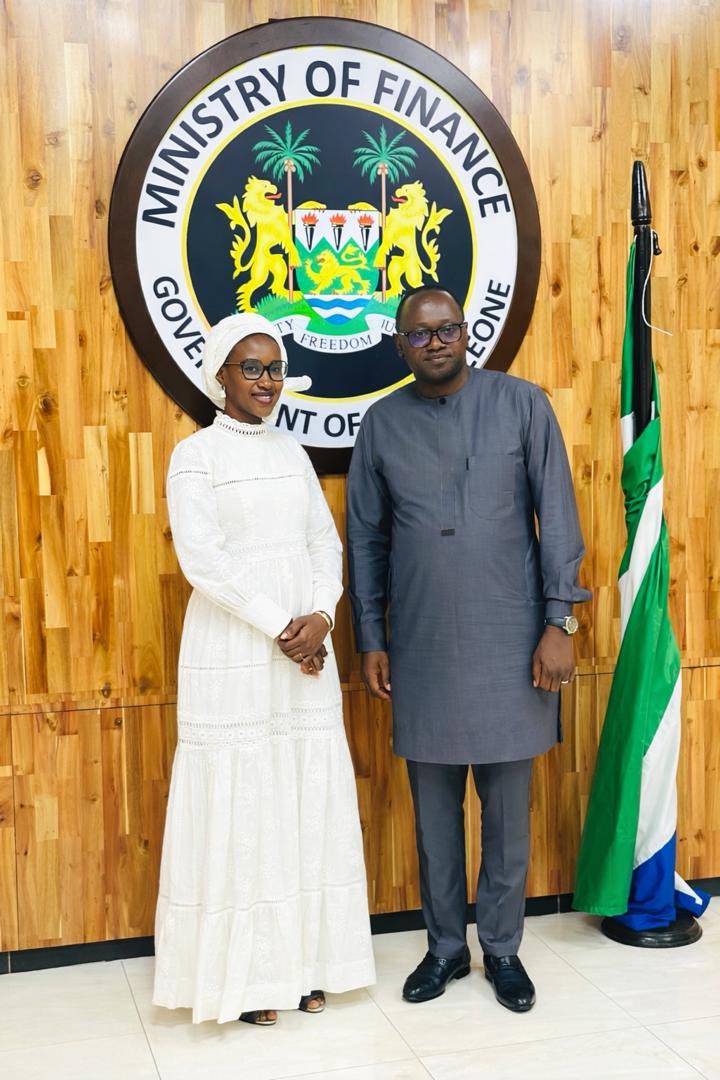 Orange_sierra's tweet photo. Orange Sierra Leone’s New CEO Strengthens Government Partnerships

Orange Sierra Leone’s new CEO, Madam Aicha Touré, has reaffirmed the company’s commitment to deepening collaboration with the Government of Sierra Leone. This follows courtesy visits to the Minister of Finance, Honourable Sheku Ahmed Fantamadi Bangura, and the Inspector General of Police, William Fayia Sellu.

The discussions focused on expanding internet connectivity, advancing financial inclusion, promoting mobile money for tax and revenue collection, and strengthening digital security. The Minister commended Orange for its compliance and strong corporate social responsibility record over the years.

Madam Touré underscored Orange’s strategic importance to Sierra Leone’s growth and expressed confidence in deepening cooperation with the Police, particularly in company-related investigations. Inspector General Sellu welcomed the renewed commitment from the new CEO, noting the productive and evolving partnership between the Sierra Leone Police (SLP) and Orange Mobile Networks.

These engagements highlight Orange’s ongoing commitment to driving digital transformation and national development in Sierra Leone.

#orangesl #orangeishere