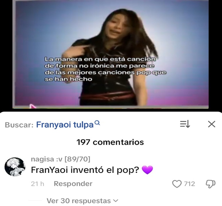 Abrí tiktok en el telefono de una amiga y lo primero que salió fue esto