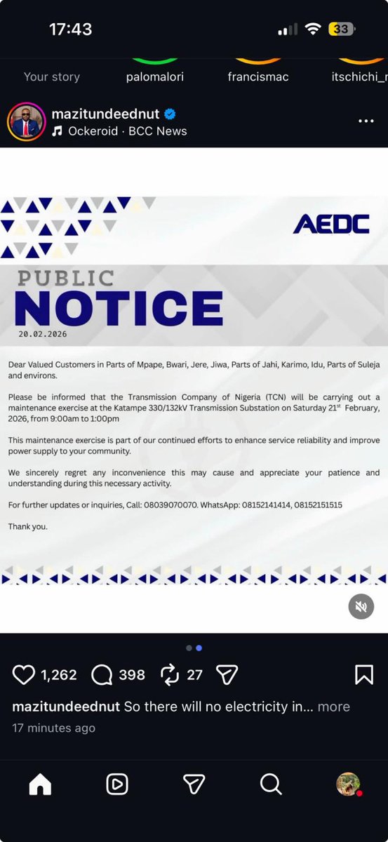 1. They want to turn off electricity.
2. They want to turn off the internet.
3. They imposed a curfew from 8pm.

Why is the APC terrified of the people?
FCT come out en masse &amp; vote Dr Mo ADC!

Send a message to Bola Tinubu &amp; Wike. Let them know that Abuja is not Obio-Akpor. ✊