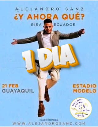 Mañana se viene conciertazo 🎶🎤
#YAhoraQué +
#Guayaquil 
#EntreNotasYVersosDeSanz
<a href="/AlejandroSanz/">Alejandro Sanz</a>
<a href="/NotasVersosSanz/">Entre Notas y Versos de Sanz</a>
<a href="/seitrackes/">SeitrackES</a>
<a href="/SonyMusicSpain/">Sony Music Spain</a>