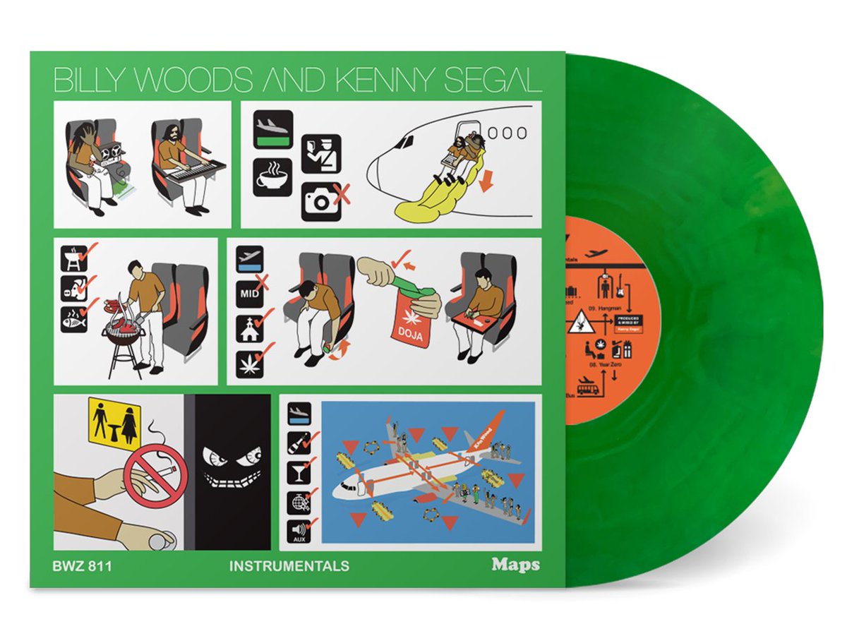 📣MAPS Instrumentals Vinyl Exclusive by <a href="/KennySegal/">Kenny Segal</a>  AVAILABLE &amp; SHIPPING... NOW! 🛫

👉mailchi.mp/backwoodzstudi…
