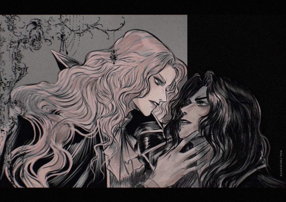 xlilmoshi's tweet image. RT @RalynCoyote: Alucard/Richter 
#Castlevania #Alucard #RichterBelmont