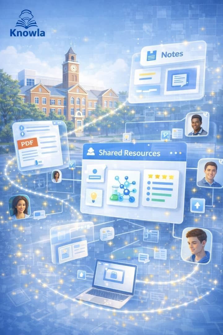 knowla_app's tweet photo. At Knowla, we provide the digital tools to sharpen that weapon. By creating a seamless system for shared resources and organized notes, we’re empowering the next generation of thinkers, creators, and leaders. https://t.co/tVxhhbbUYP