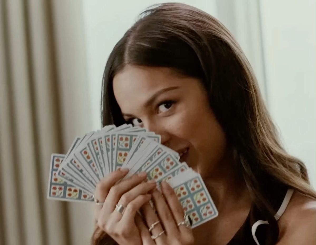 she really whips out a pack of cards any chance she gets MashAllah