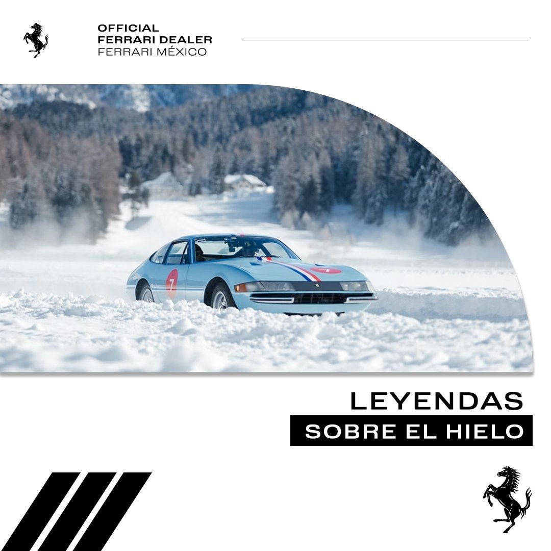 En el icónico escenario de St. Moritz, la elegancia atemporal del Cavallino Rampante se fusiona con la pura emoción de conducir sobre hielo.
Nota completa
ferrari.com/es-ES/magazine…