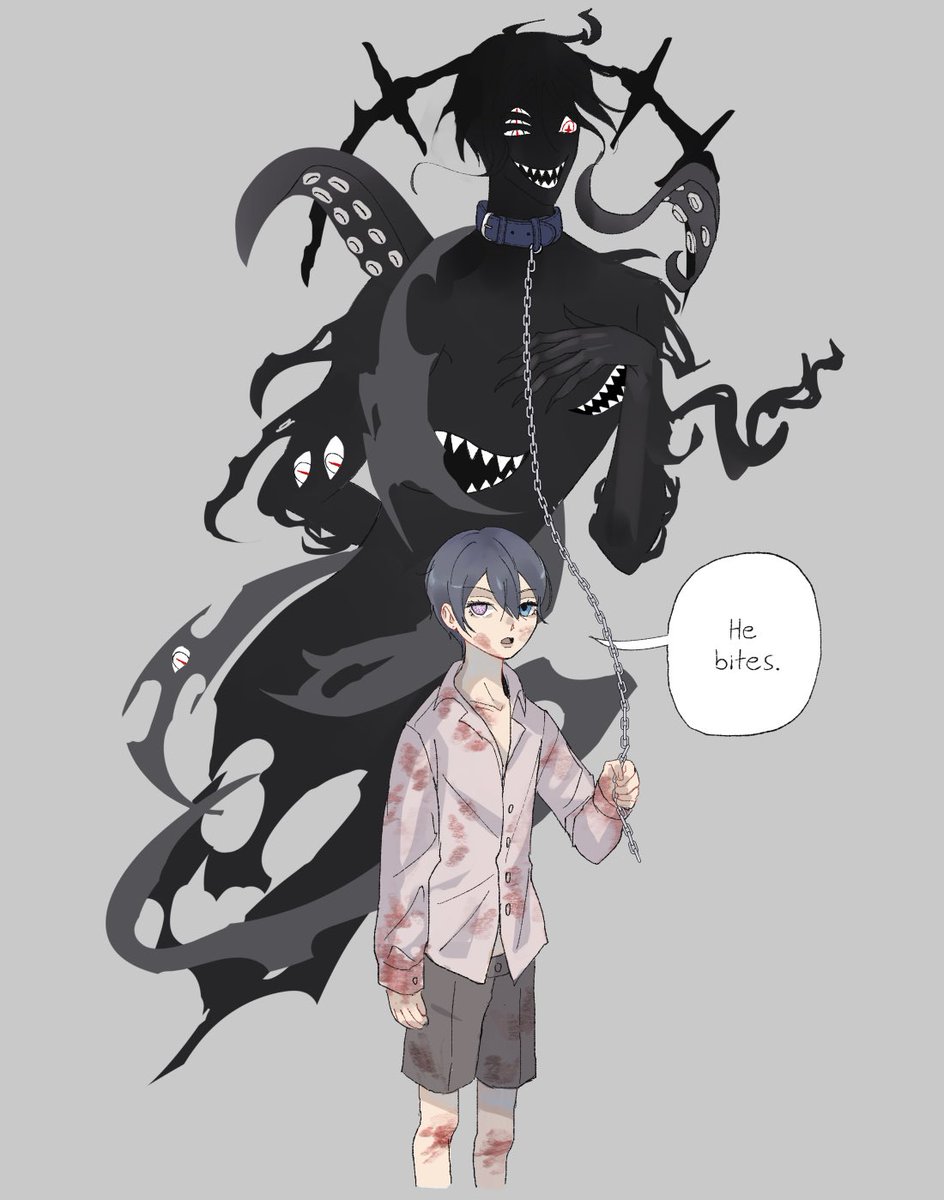mauwsee's tweet photo. sorry about my demon. he’s in the early stages of domestication https://t.co/uBMkIi2oDZ
