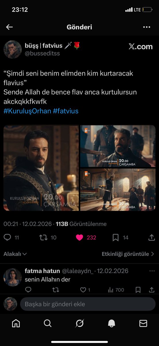 Kitle flaviusun hikayesini merak etmiyor cart curt o sırada kitle 😙