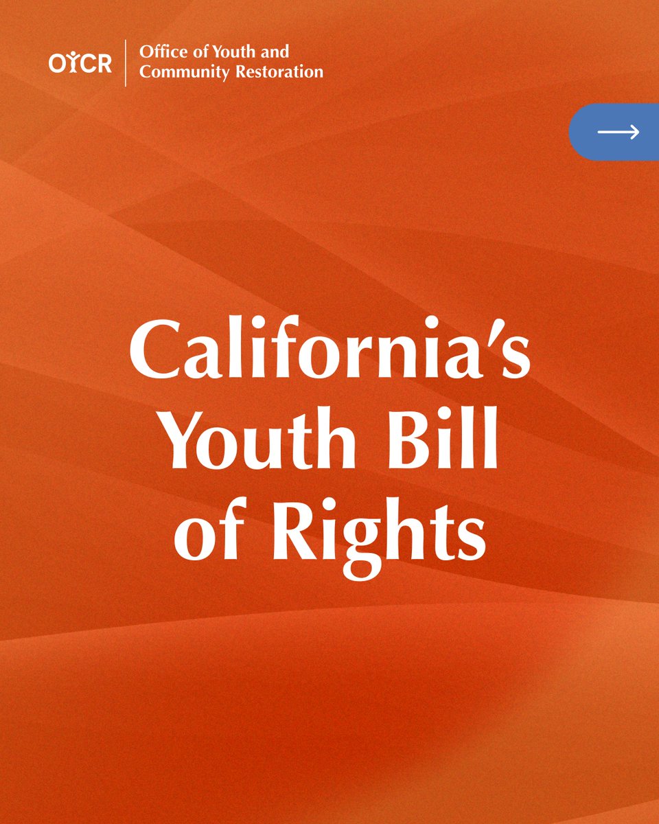 Office of Youth and Community Restoration (OYCR) tweet media