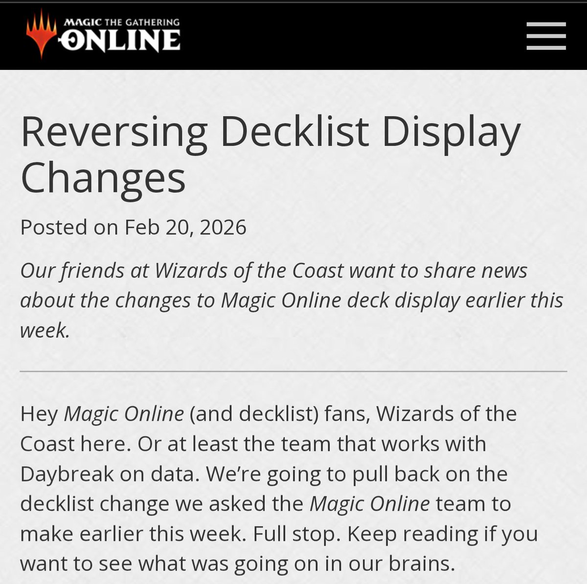 Decklist changes reverted

Don't mess with <a href="/fireshoes/">Robert Taylor🔥</a>