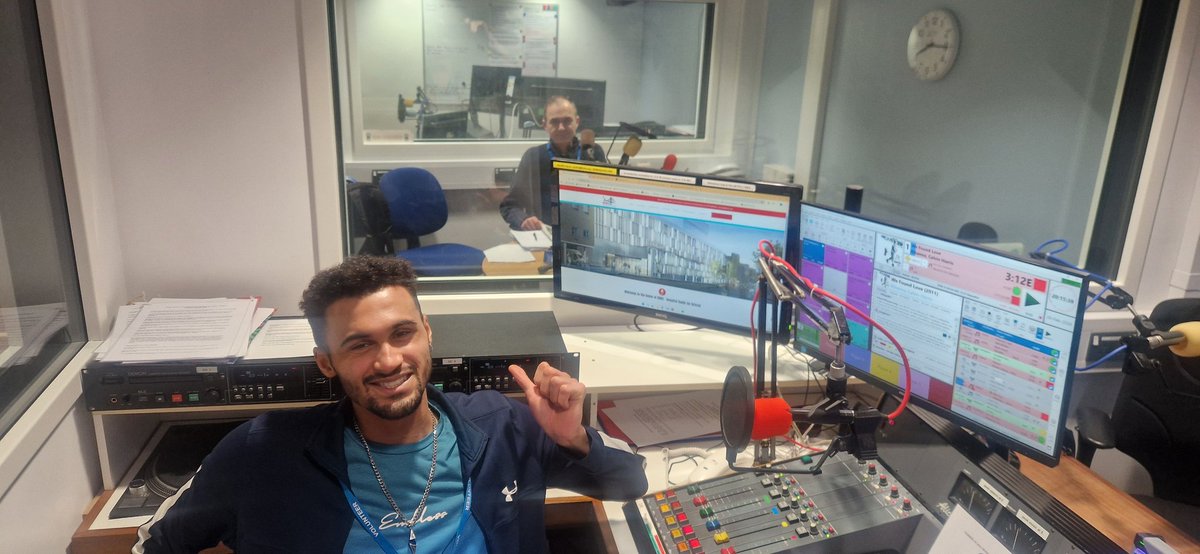 bhbsrequest's tweet photo. Theo's looking after Requestline until 10pm including Jim's local news at 9.30pm... Contact us for a request... Listen on NHS wi-fi... Find wifilounge on your browser or scan the QR code on our flyer... https://t.co/iRaTom6phf