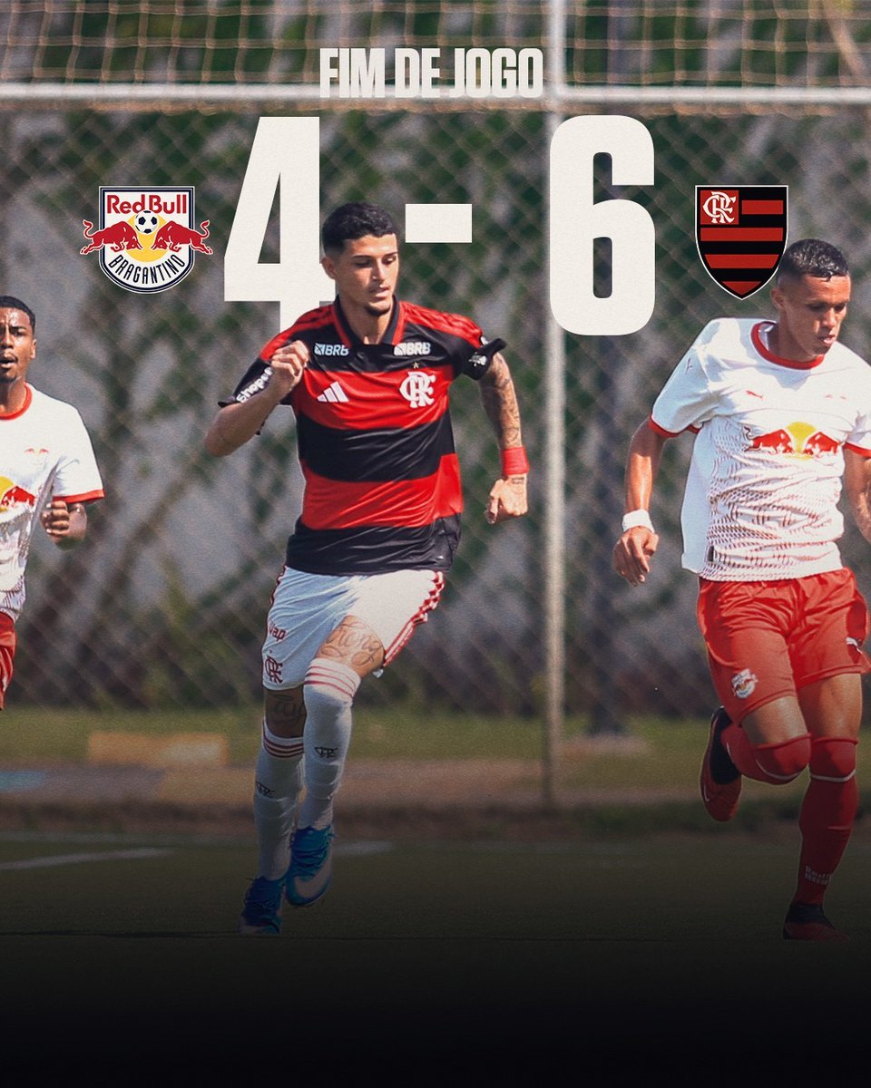VITÓRIA DOS GAROTOS DO NINHO! 🔴⚫

Pelo Brasileirão Sub-20, os Garotos do Ninho estrearam fora de casa e em partida recheada de gols, venceram o Red Bull Bragantino pelo placar de 6x4 e conquistaram os primeiros 3 pontos do rubro-negro na competição!

Os gols do jogo foram