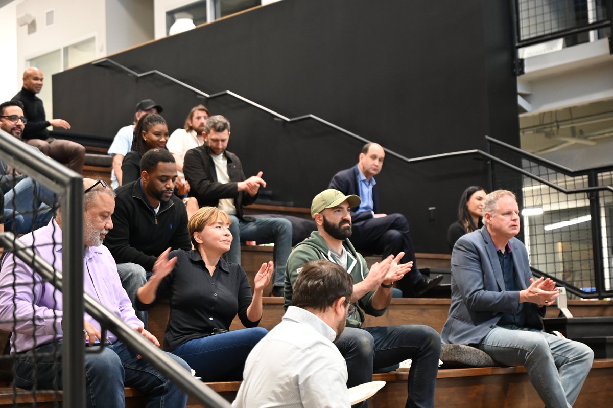 CryptoEQ's tweet photo. Another great night! Token Talk: Houston brought builders and operators together to dig into Real World Assets onchain. Two founders shipping live products showed us how blockchain rails are transforming real business operations today. Not someday, now. https://t.co/U2joT9b6xJ