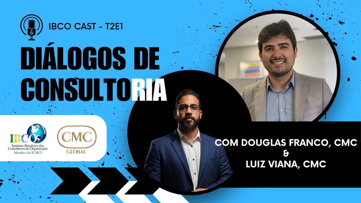 IBCOBRAS's tweet photo. O IBCO Cast está de volta!

A 2ª temporada estreia em 26/02/2026, às 19h, no YouTube do IBCO, com Luiz Viana.
Mediação de Douglas Franco e uma conversa sobre trajetória, consultoria e geração de valor nas organizações.
▶️ Não perca!

#IBCO #IBCOCast #Consultoria #Gestão https://t.co/qRJ95XGnQg
