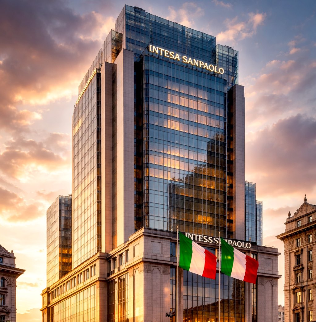 Investments_CEO's tweet photo. BULLISH: 🇮🇹 Italy’s largest bank, Intesa Sanpaolo just purchased $100 million worth of Bitcoin! https://t.co/cy4JFjJvjL
