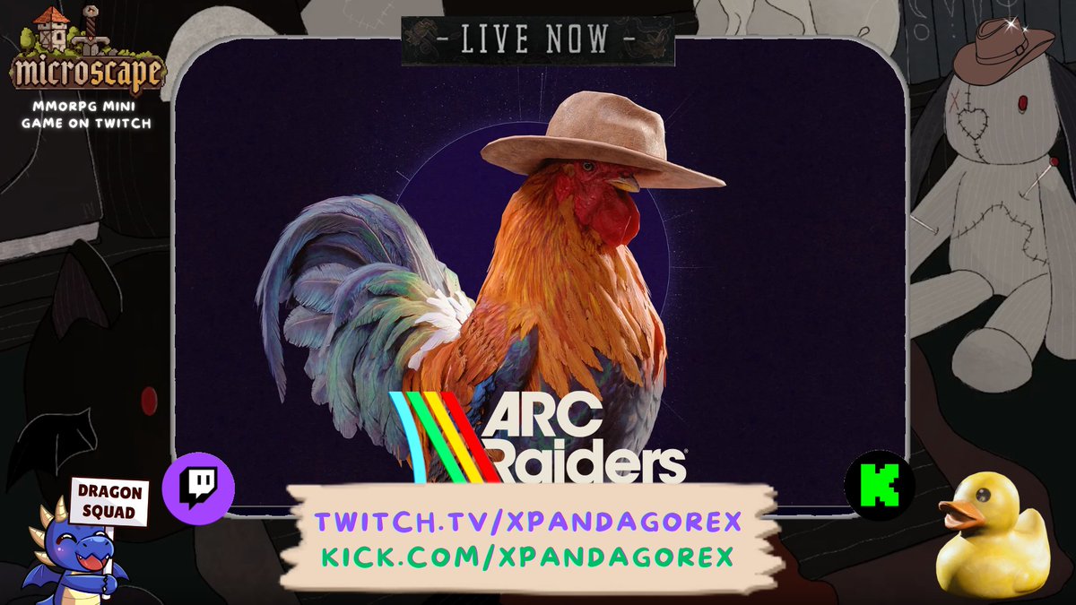 xpandagorex's tweet photo. event pass &amp; microscaping, chill stream 

come hangout n' stuff ✨
#ArcRaiders #Microscape #Twitch 

🟣LIVE: https://t.co/Edo48AdZf6 
🟢LIVE: https://t.co/MG8kFIlvRQ https://t.co/D18XfDitus