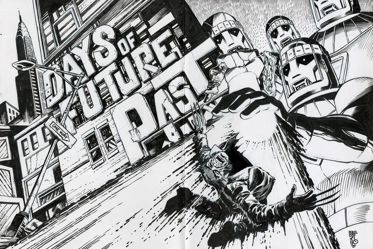 iamluke85's tweet photo. #daysoffuturepast artwork by #JesusMerino https://t.co/XhOnhQh3KL
