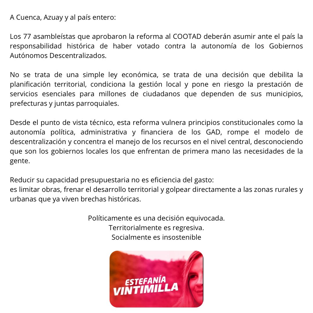 Estefania Vintimilla Peña tweet media