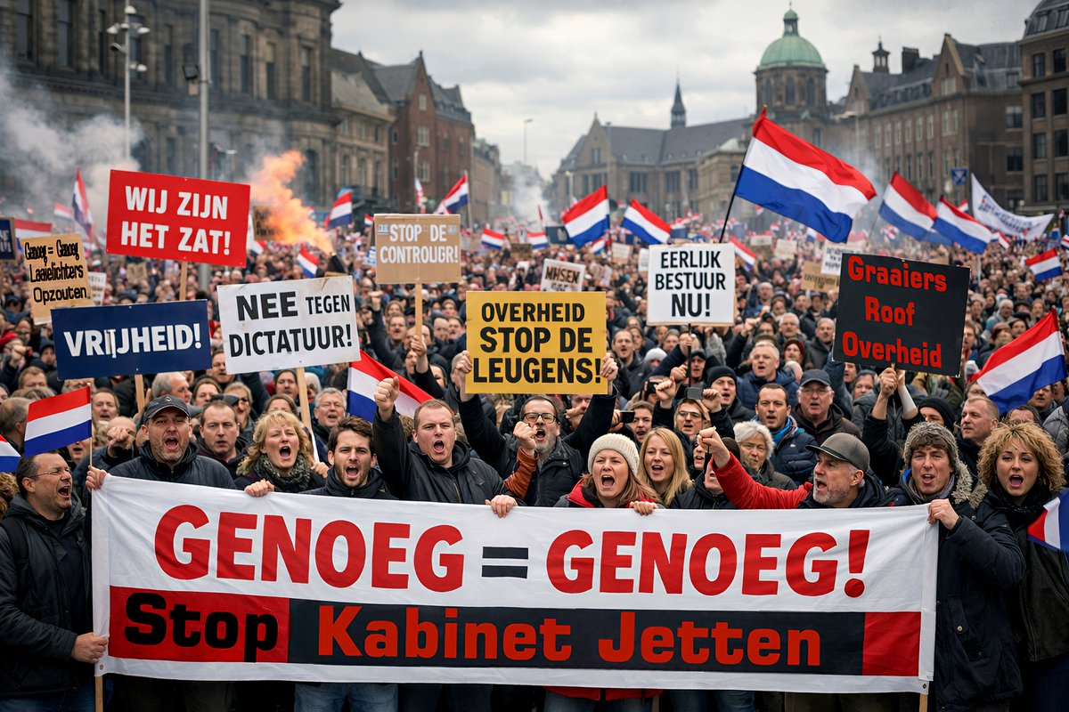 Nederland word wakker..!! we worden beroofd door Kabinet-Jetten