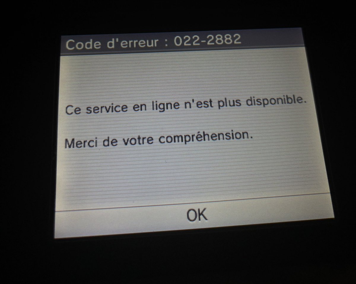 être sur sa 3ds et voir ce code d’erreur s’afficher pitié j’ai envie de pleurer