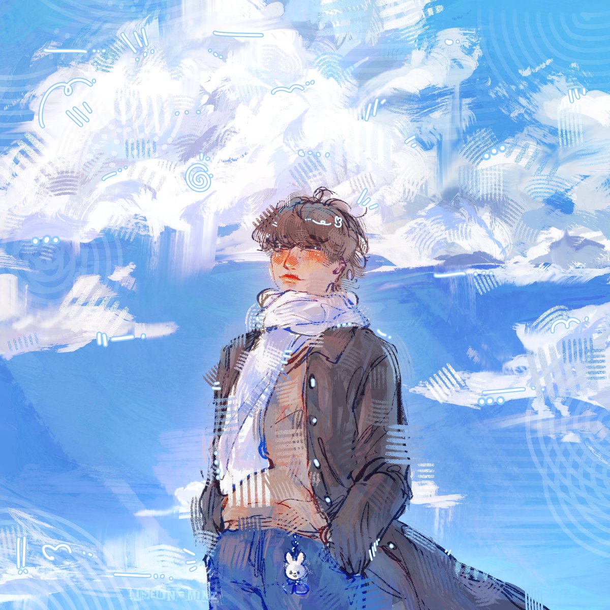 🐰🐶
#2min

the boy is in love with the sky.
☁️ 
(1/4)