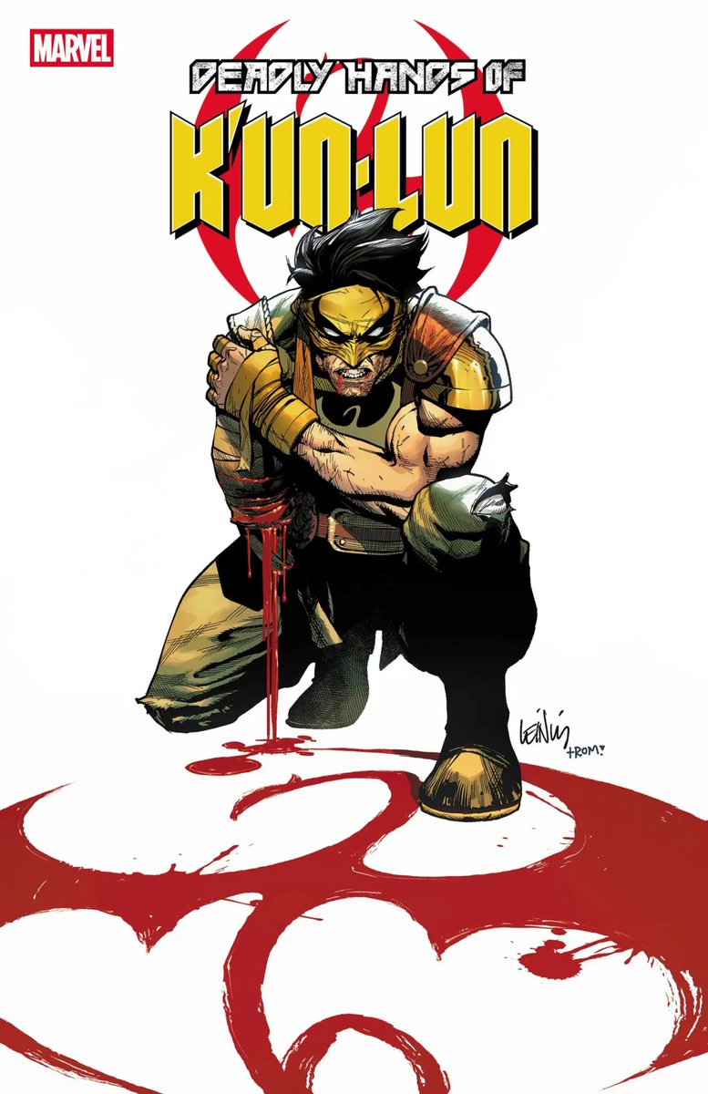 linliearchive's tweet photo. Deadly Hands of K’un-Lun #4 Cover by Leinil Francis Yu https://t.co/xwNgA1Zxxf