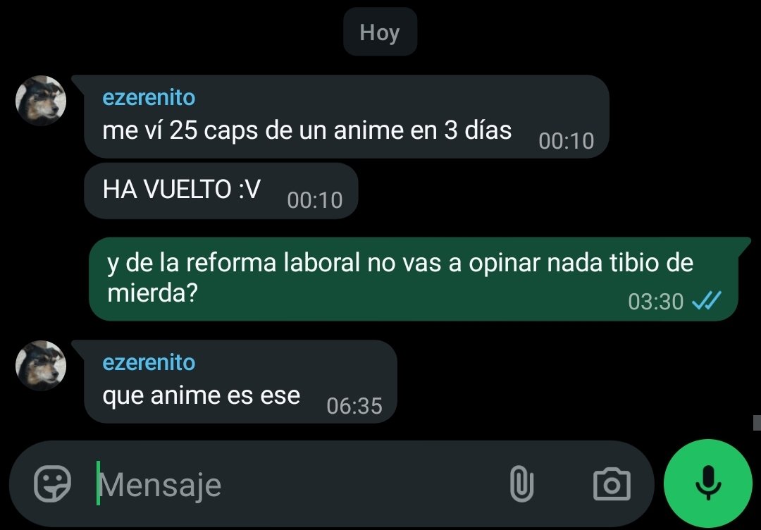 peruanosdemierd's tweet photo. listo hasta acá llegaste javier milei https://t.co/P5LhUxQLF1