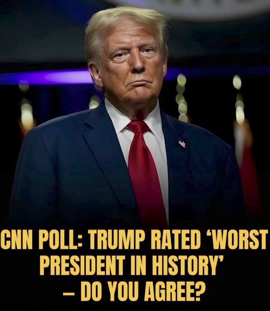 Who agrees Trump is the worst president in history? ✋️