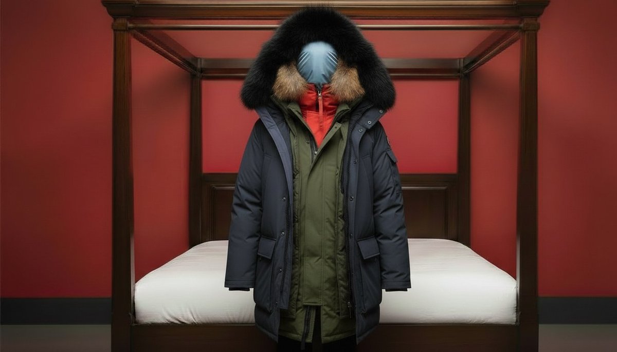 ParkaBound's tweet photo. Chapter 49 of Submissive Tendencies Published. #NSFW
Maria comes to stay with Mark and Julia, and a dual bondage session is arranged for Mark's new purchases.
https://t.co/AjoIjrsaCa

Picture: Mark in Multiple Parkas https://t.co/a92sSOYiXr
